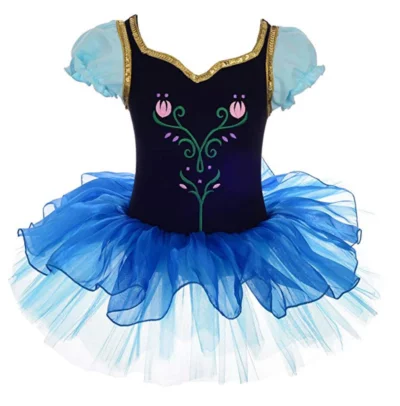 Dressy Daisy Girls' Princess Anna Tulip Ballet Tutus Dancewear Costume